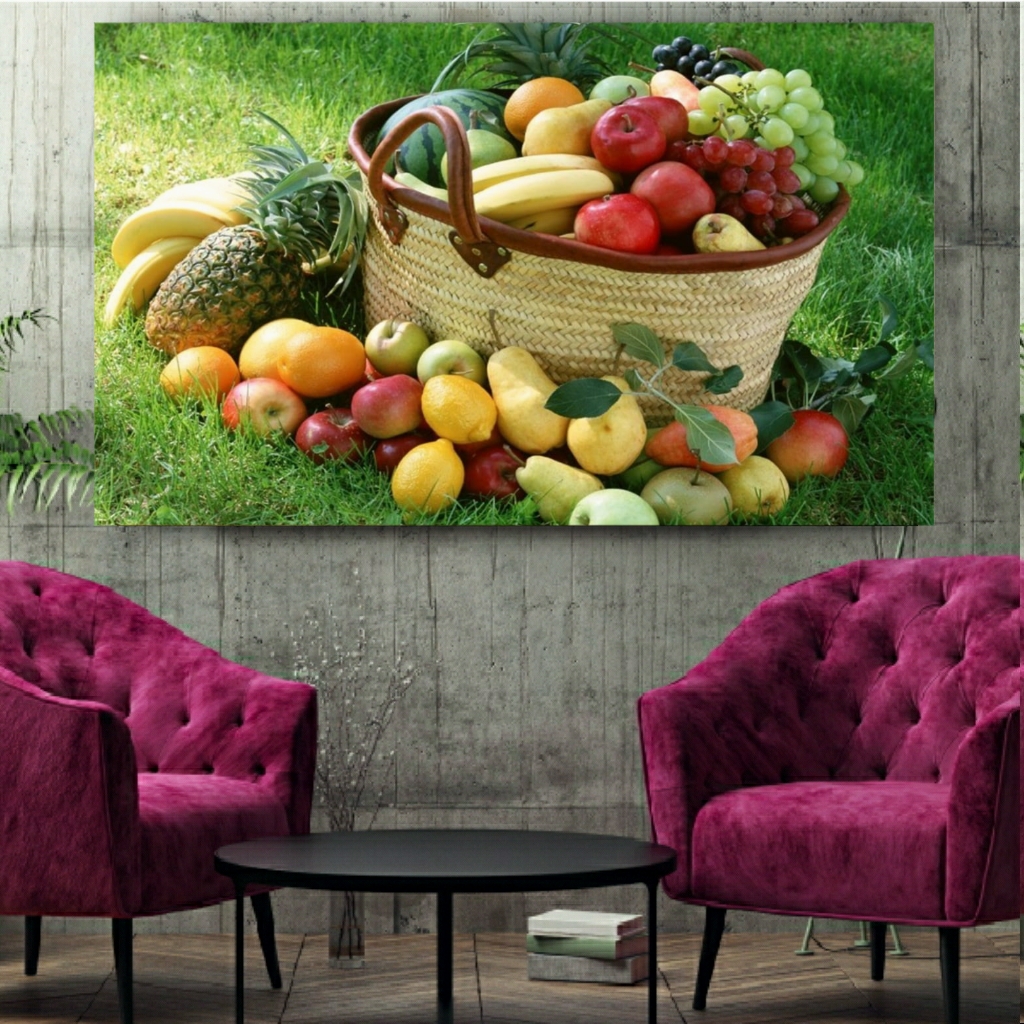 تابلو بوم طرح میوه مدل SDB928