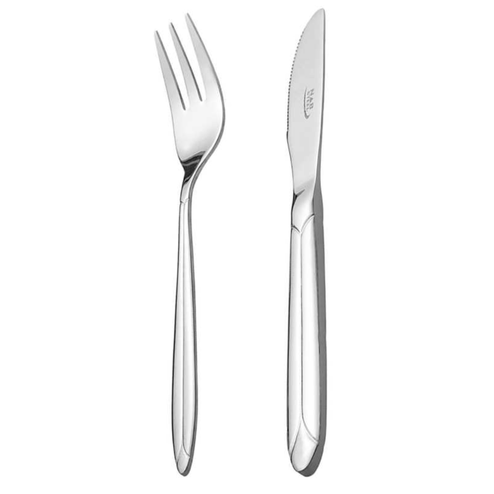 سرویس کارد و چنگال 12 پارچه ناب استیل مدل پالرمو