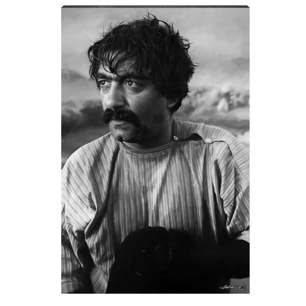 تابلو شاسی آواویز مدل عزت الله انتظامی در فیلم گاو کد 4Goush553