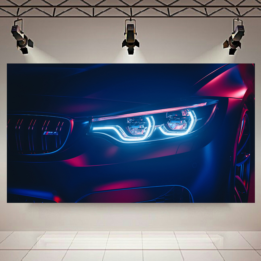 تابلو بوم طرح ماشین مدل بی ام و M4 کد AR3680