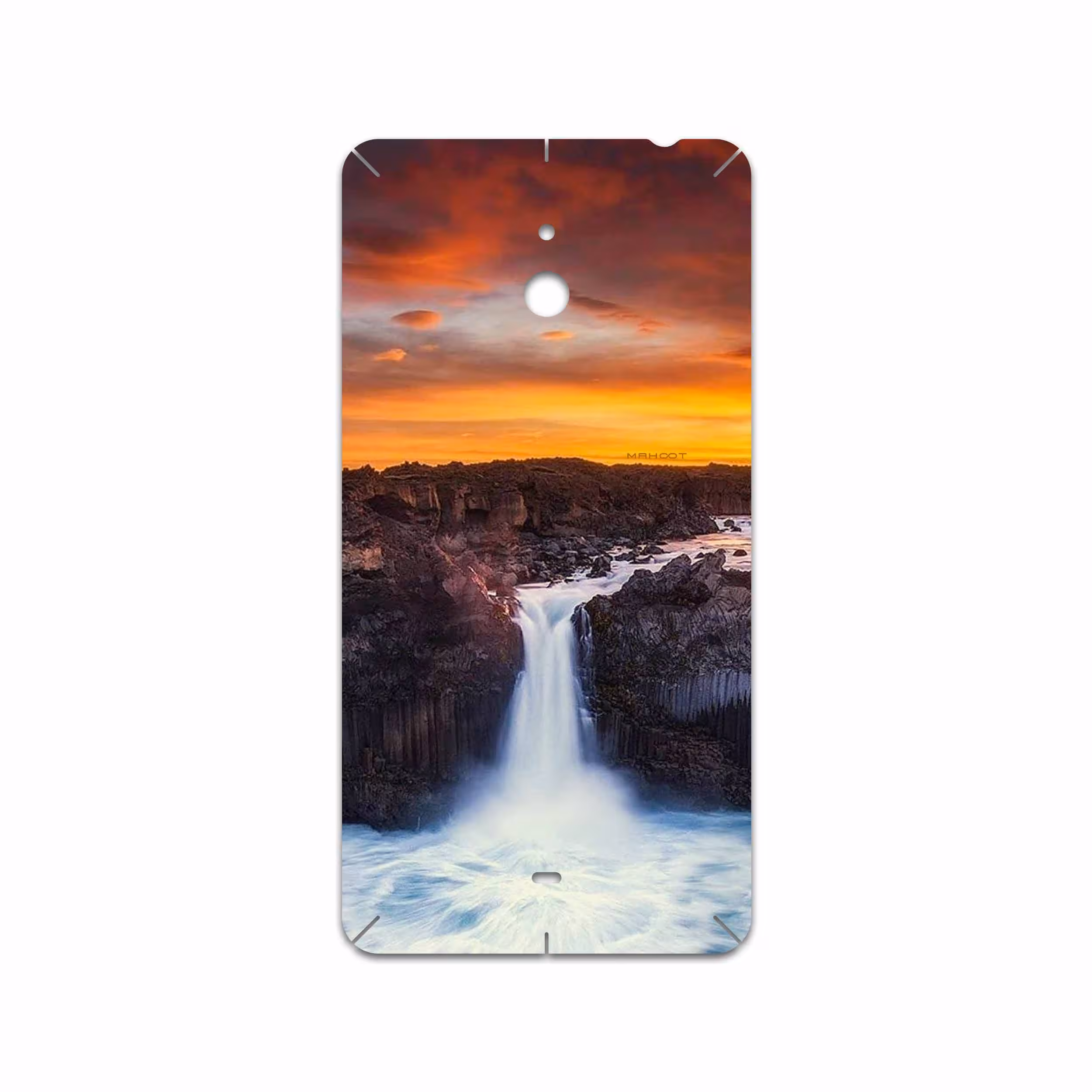 برچسب پوششی ماهوت مدل Waterfall مناسب برای گوشی موبایل نوکیا Lumia 1320