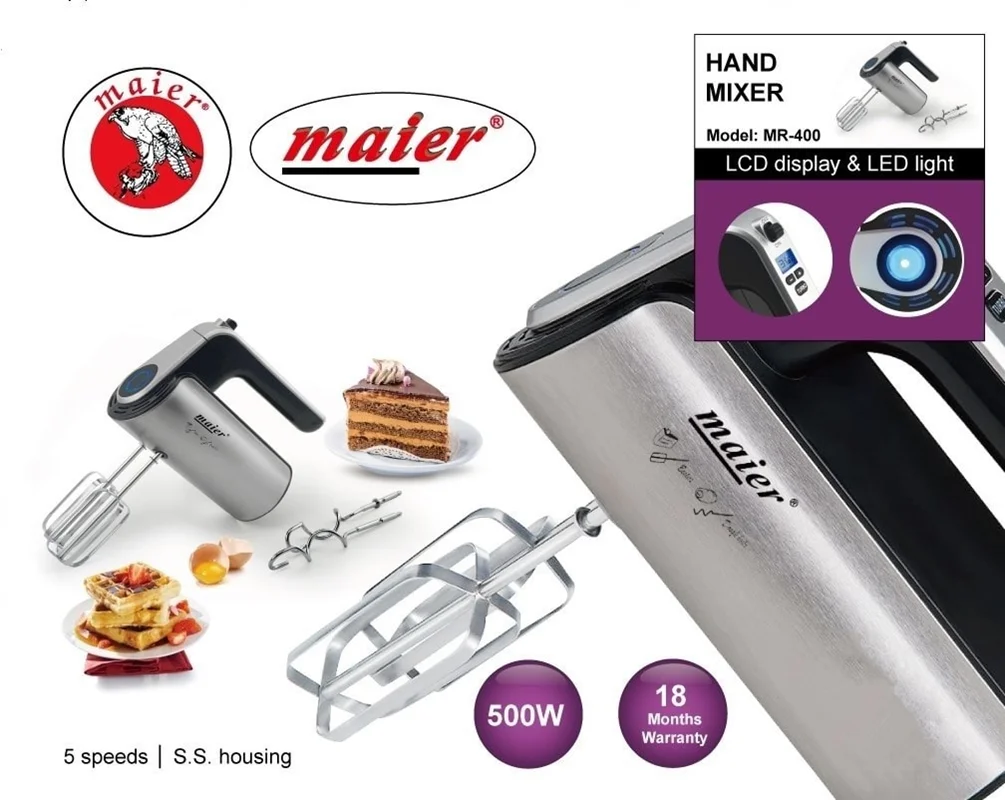 همزن دستی استیل مایر MR-400