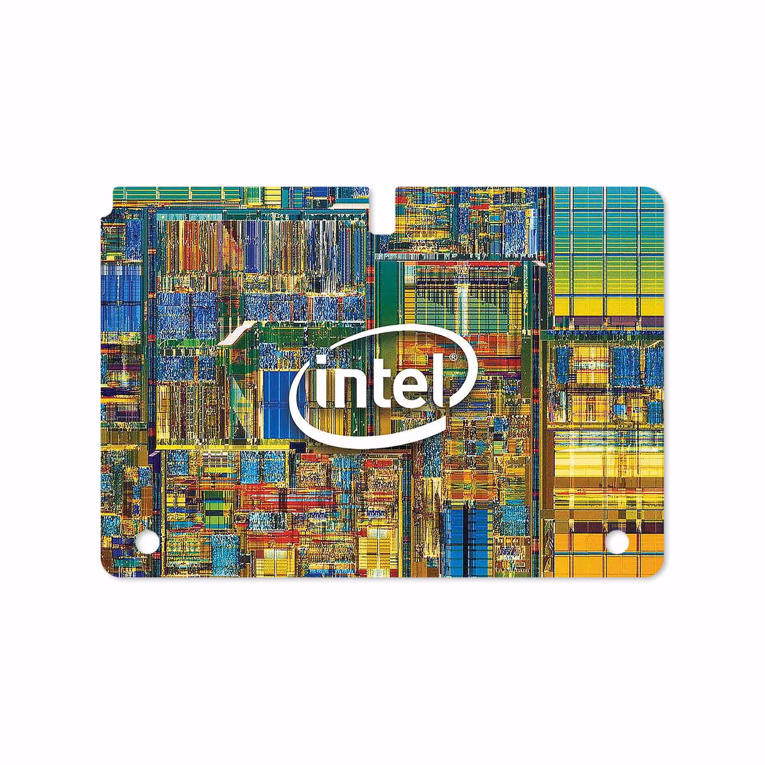 برچسب پوششی ماهوت مدل Intel Brand مناسب برای تبلت سامسونگ Galaxy Note 10.1 2012 N8010