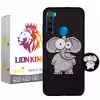 کاور لاین کینگ مدل Fil مناسب برای گوشی موبایل شیایومی Redmi Note 8 به همراه پایه نگهدارنده