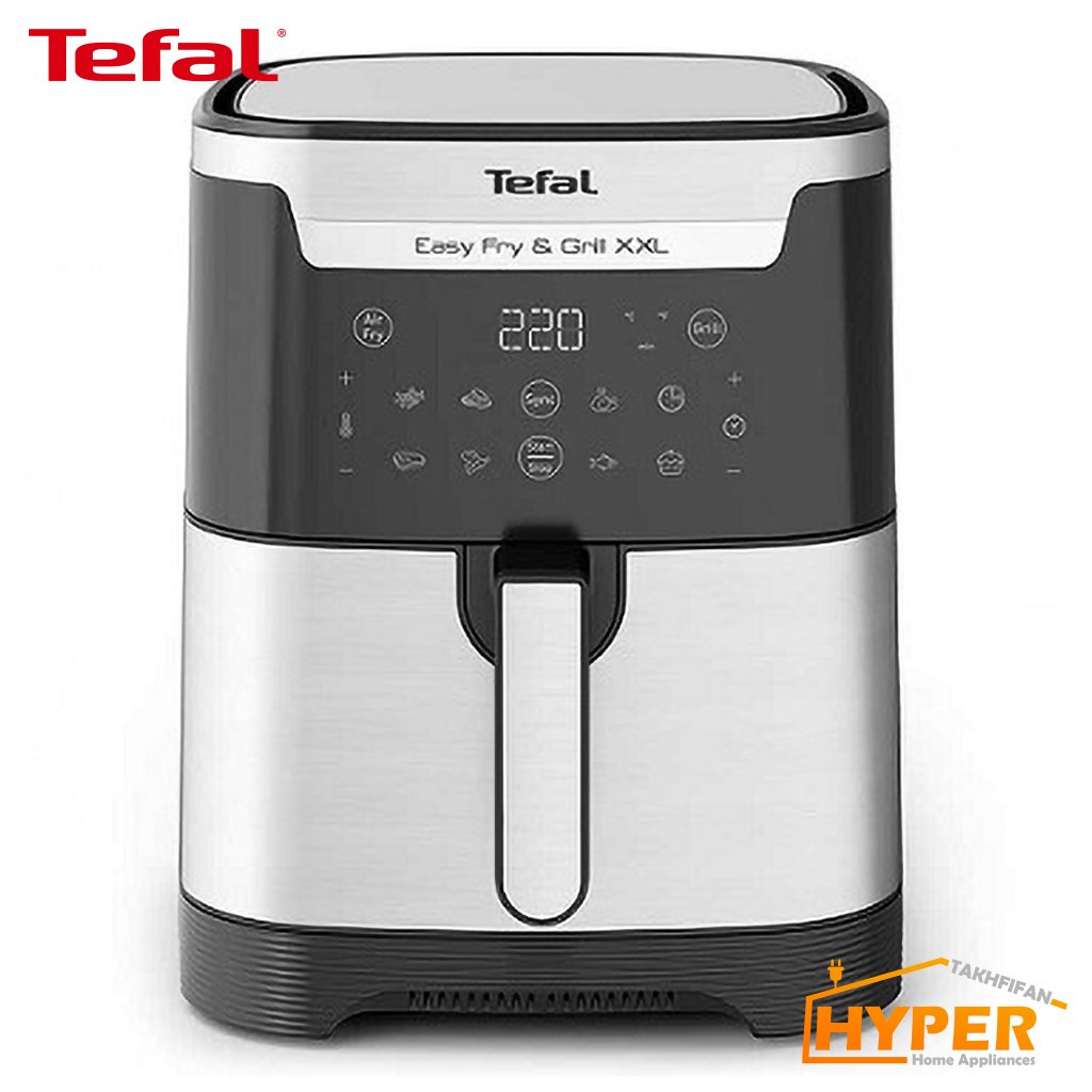 سرخ کن تفال EY 801 نقره ای 6.5 لیتری