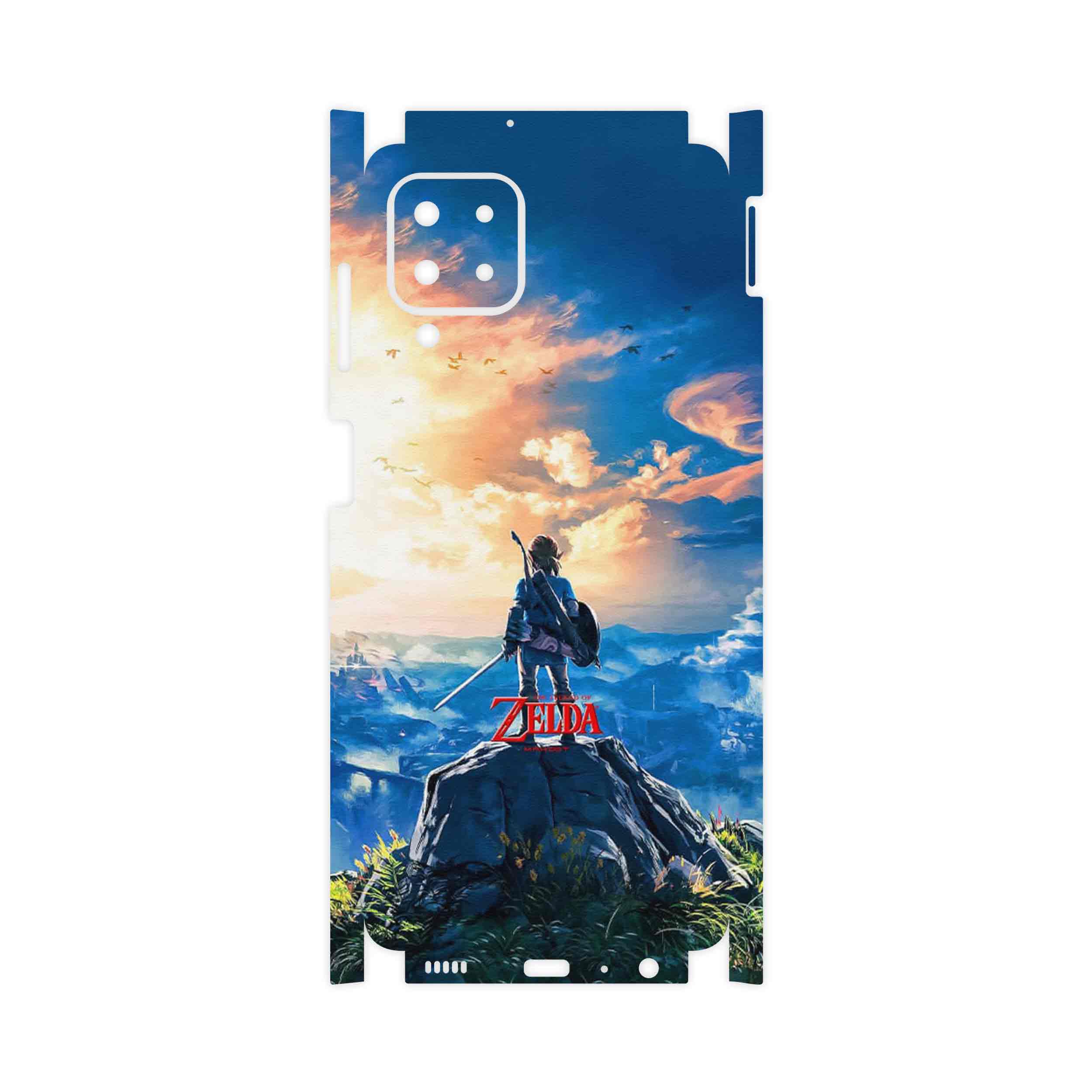 برچسب پوششی ماهوت مدل Legend of Zelda Game Series-FullSkin مناسب برای گوشی موبایل سامسونگ Galaxy M22