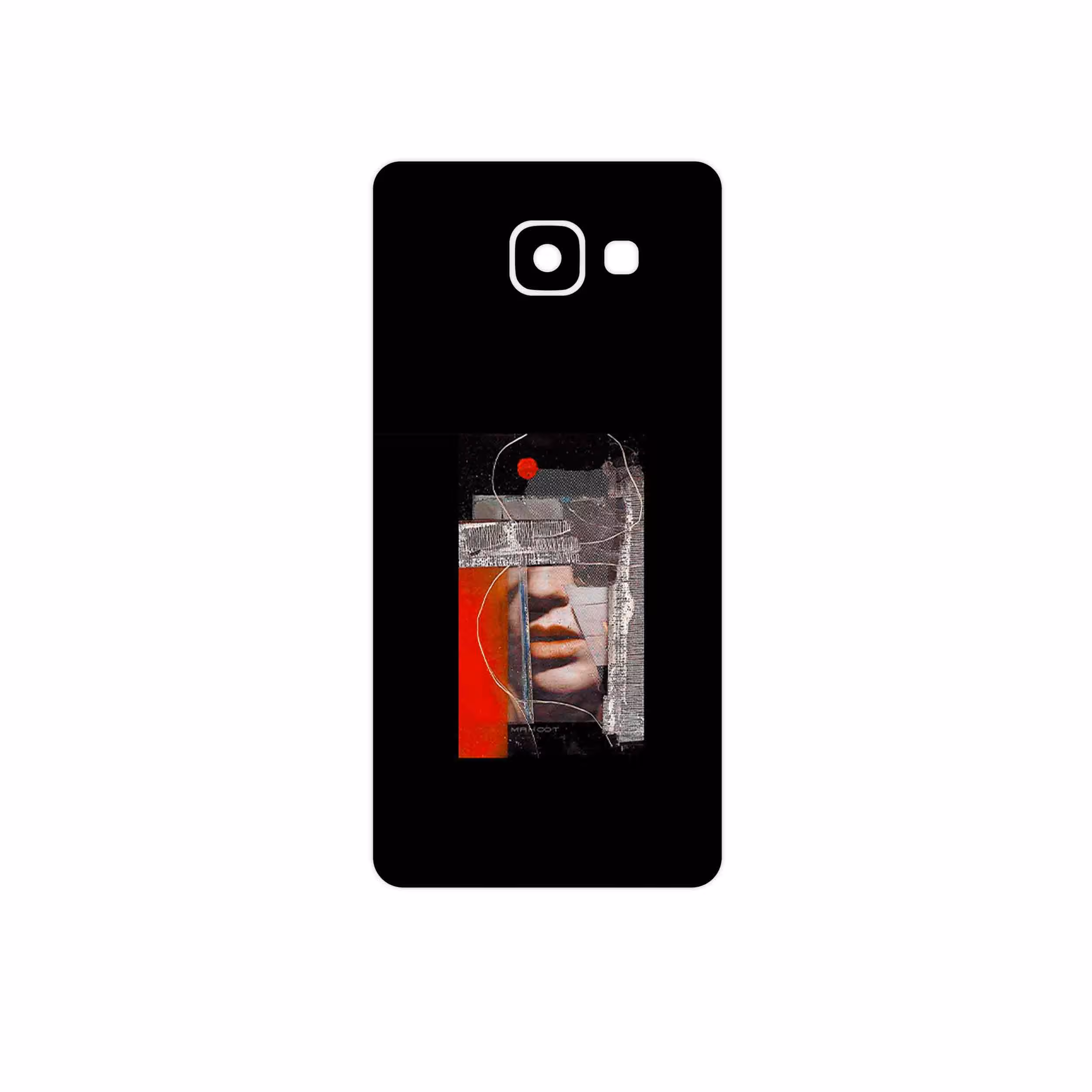 برچسب پوششی ماهوت مدل Collage of Mouth مناسب برای گوشی موبایل سامسونگ Galaxy A5 2016