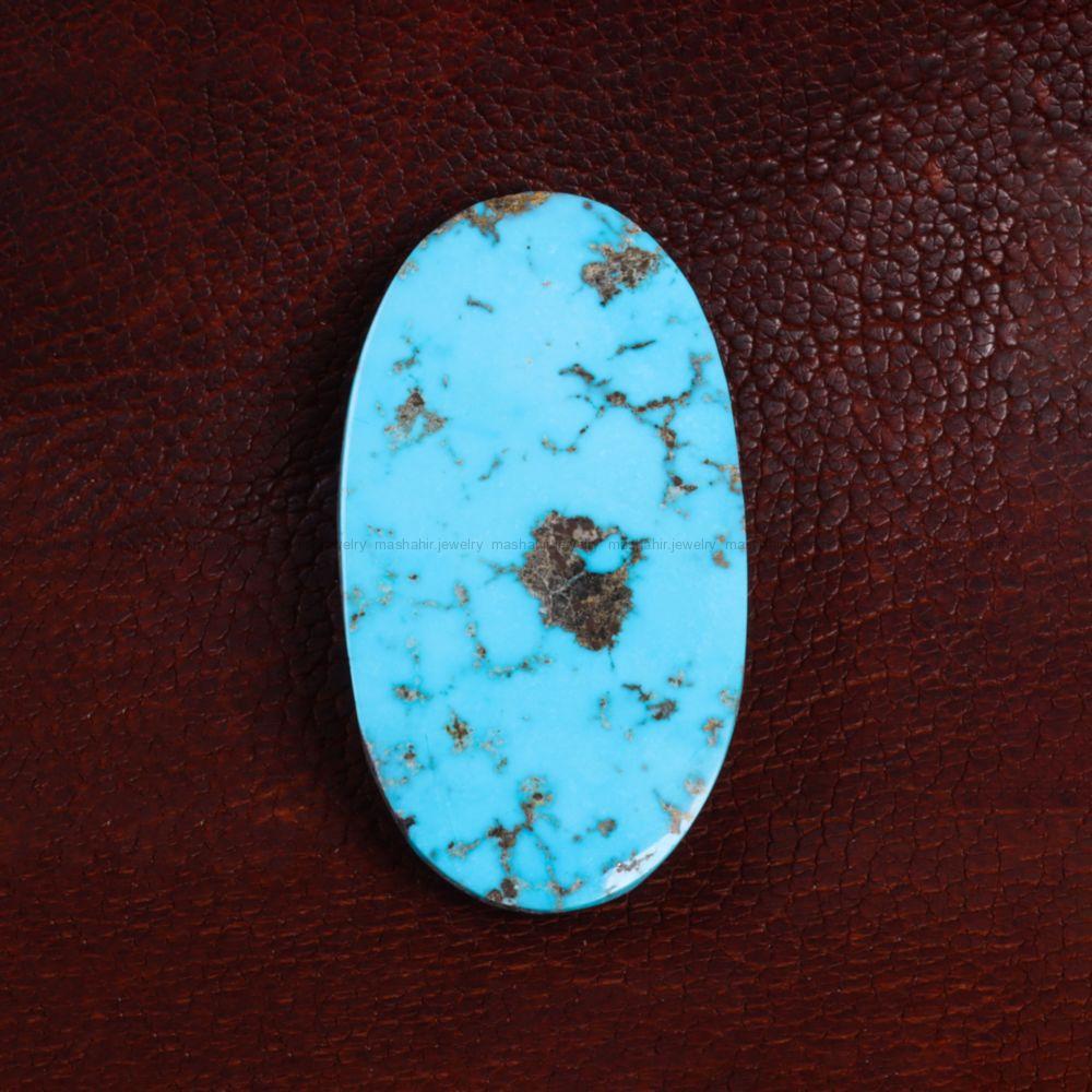 نگین فیروزه شجری کد 14131 - جواهری مشاهیر