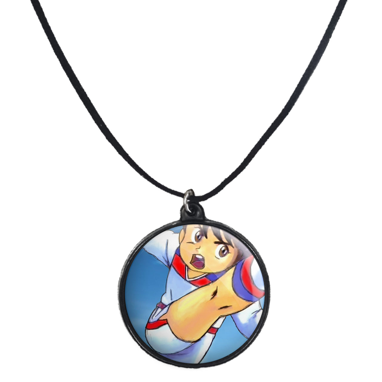 گردنبند پرمانه طرح فوتبالیست ها کد pmb.22319 مدل دو طرفه