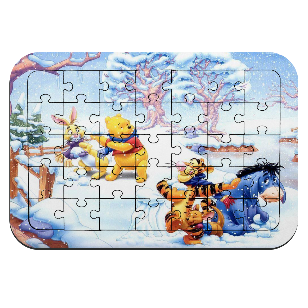 پازل 35 تکه طرح وینی د پو و دوستان مدل NI1587 