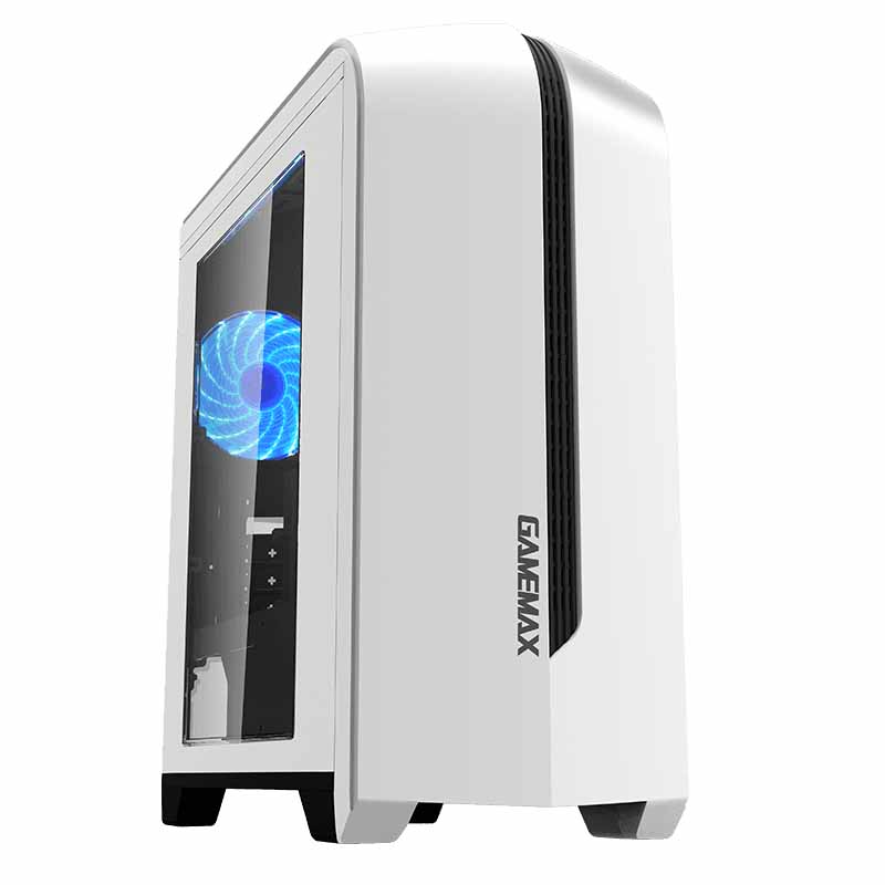 خرید کیس گیم‌مکس سفید Case GAMEMAX H601 White با بهترین قیمت