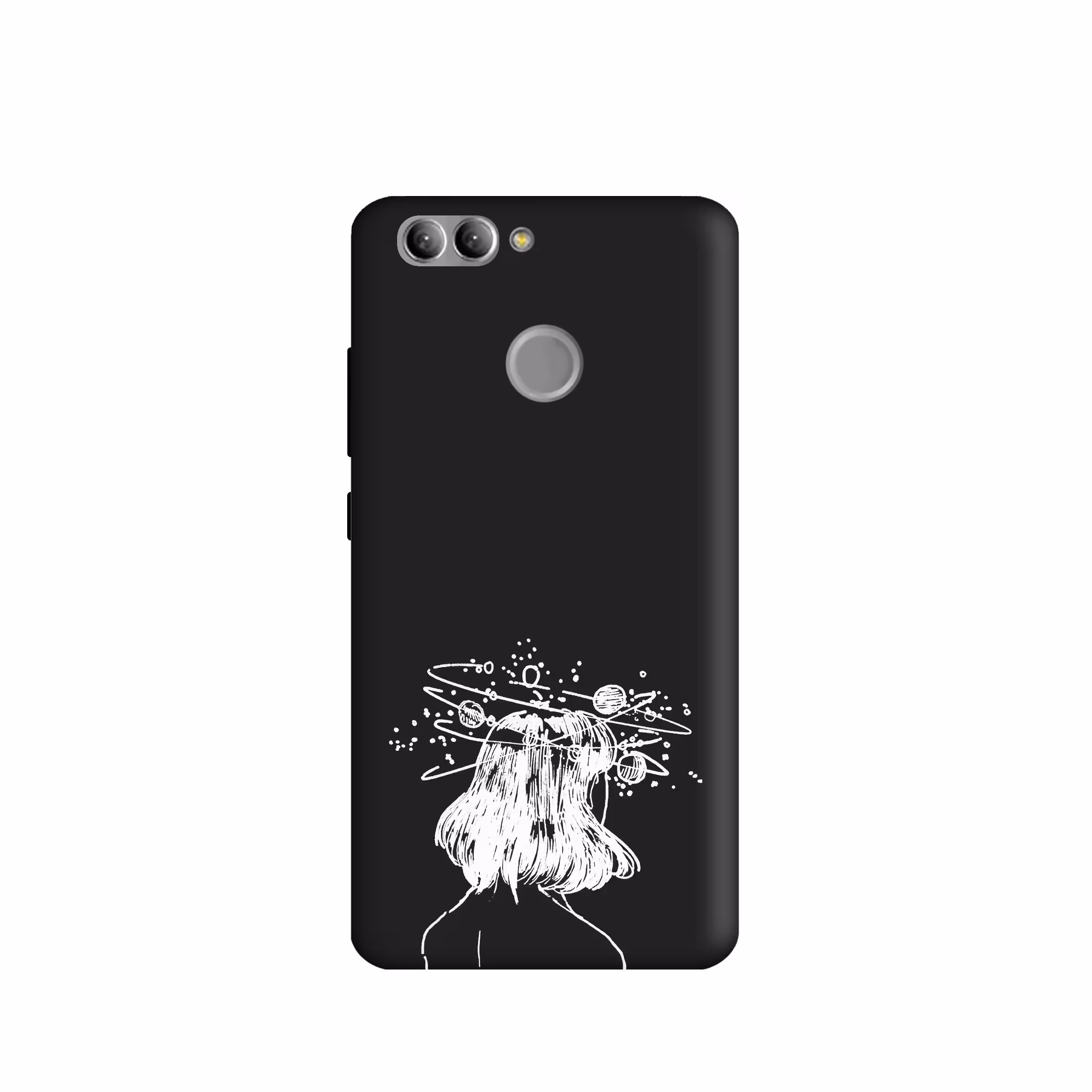 کاور طرح دخترانه مینیمال  کد u3456 مناسب برای گوشی موبایل  هوآوی Y9 2018