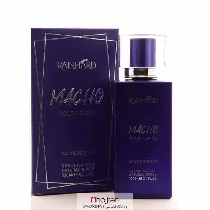 اطلاعات ، قیمت و خرید ادکلن مردانه MACHO برند RAIN HARD حجم 100 میلی لیتر کد R664