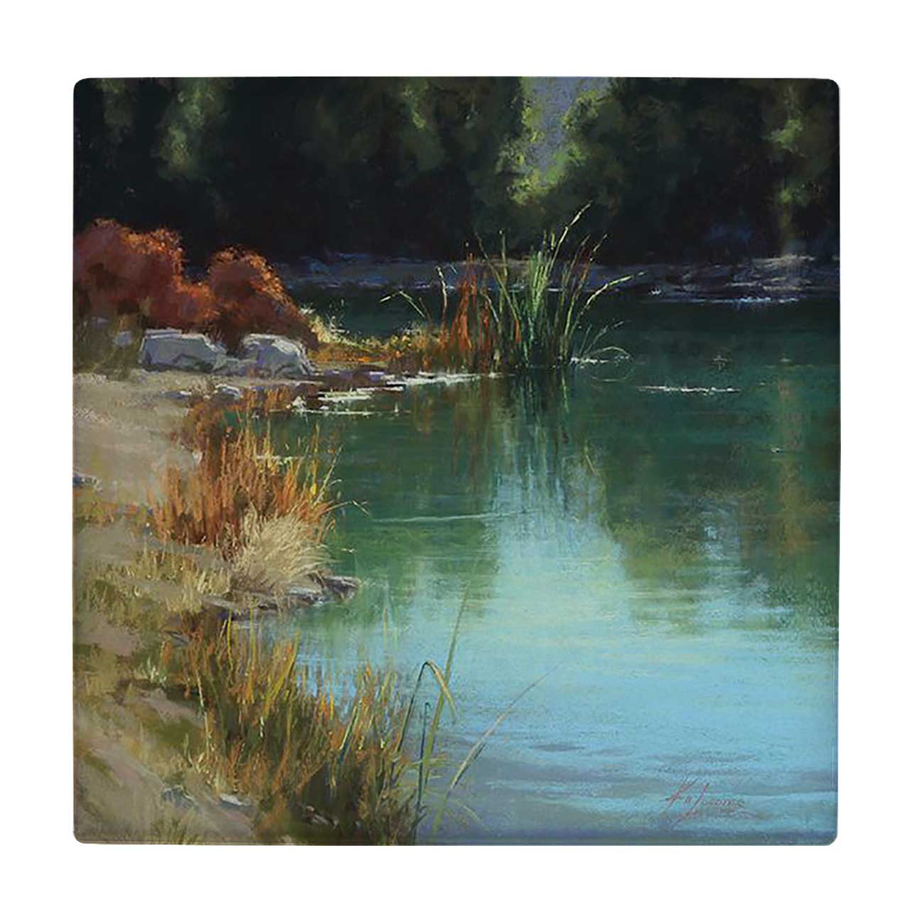 کاشی کارنیلا طرح مرداب ها کد wkk1738