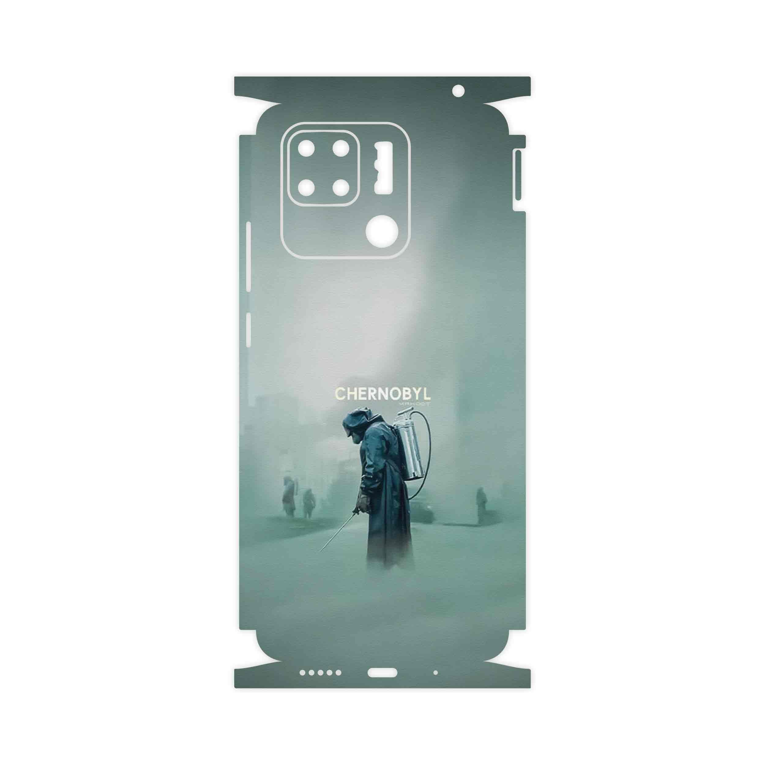 برچسب پوششی ماهوت مدل Chernobyl-FullSkin مناسب برای گوشی موبایل شیائومی Redmi 10C