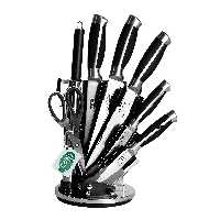 سرویس چاقوی آشپزخانه 9 پارچه سوپر لایف مدل SL-008