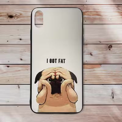 کاور طرح DOG مدل FANT8 مناسب برای گوشی موبایل اپل IPHONE X / XSبه همراه پایه نگهدارنده
