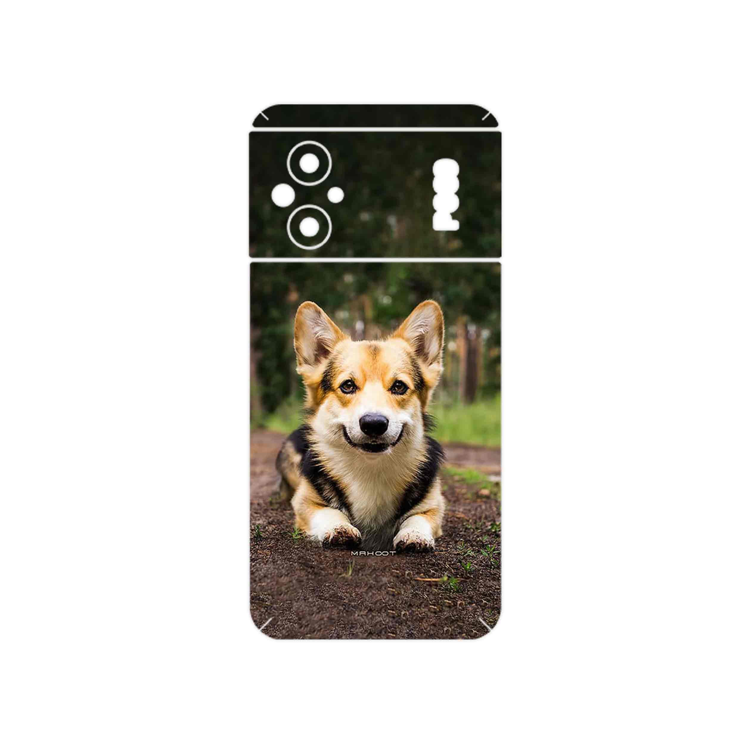 برچسب پوششی ماهوت مدل Dog_2 مناسب برای گوشی موبایل شیائومی Poco M5