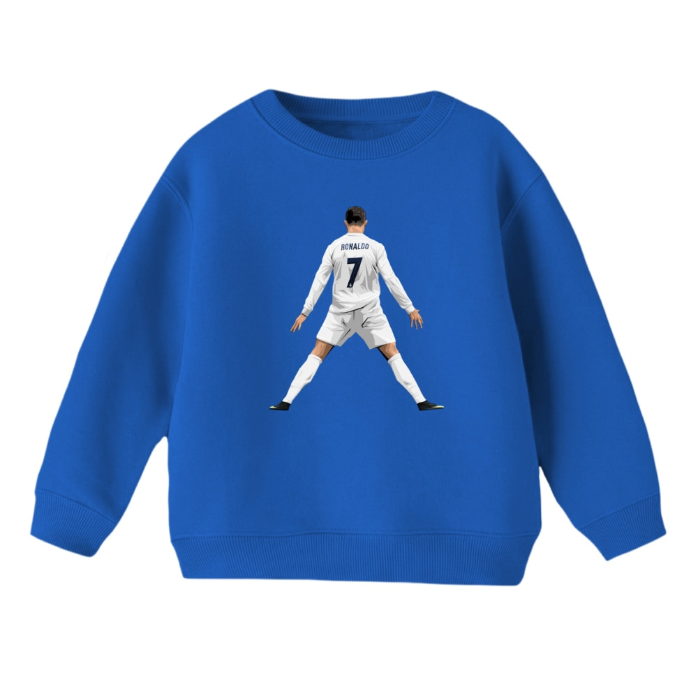 سویشرت بچگانه مدل رونالدو کد 1 رنگ آبی