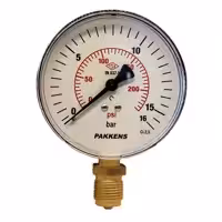 گیج فشار پکنز مدل 16bar-10cm