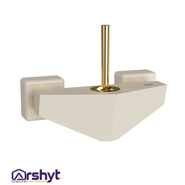 شیر توالت شودر مدل تیفانی شیری طلا - لوازم خانه و آشپزخانه آرشیت