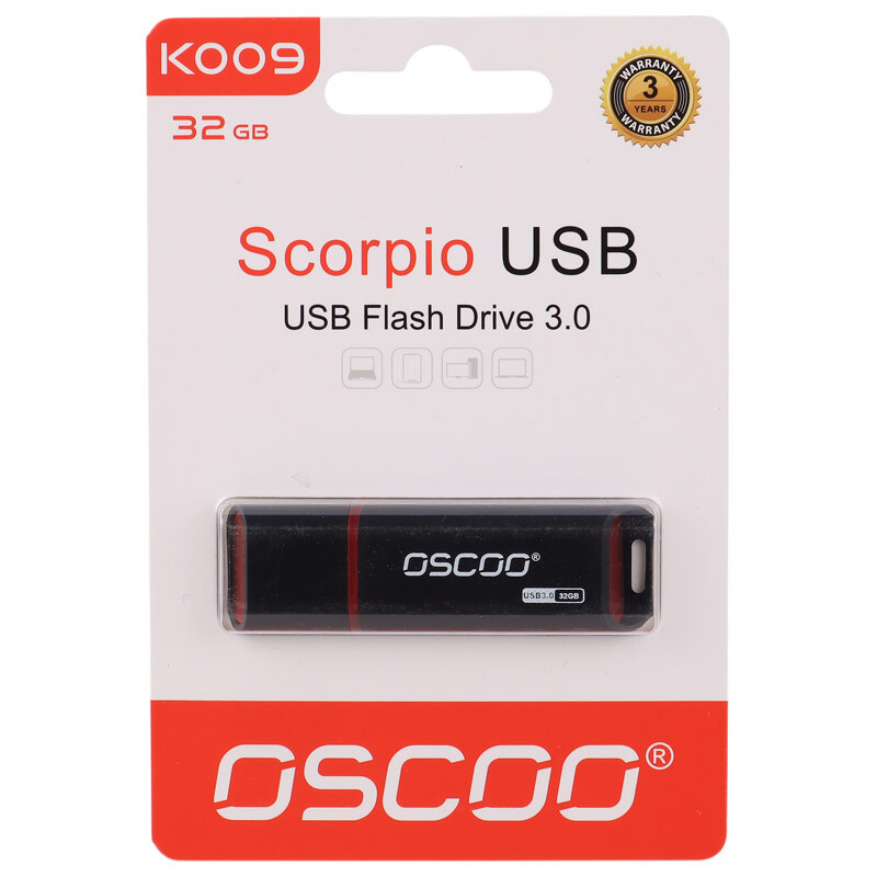 فلش مموری 32 گیگابایت USB 3.0 اسکو مدل K009