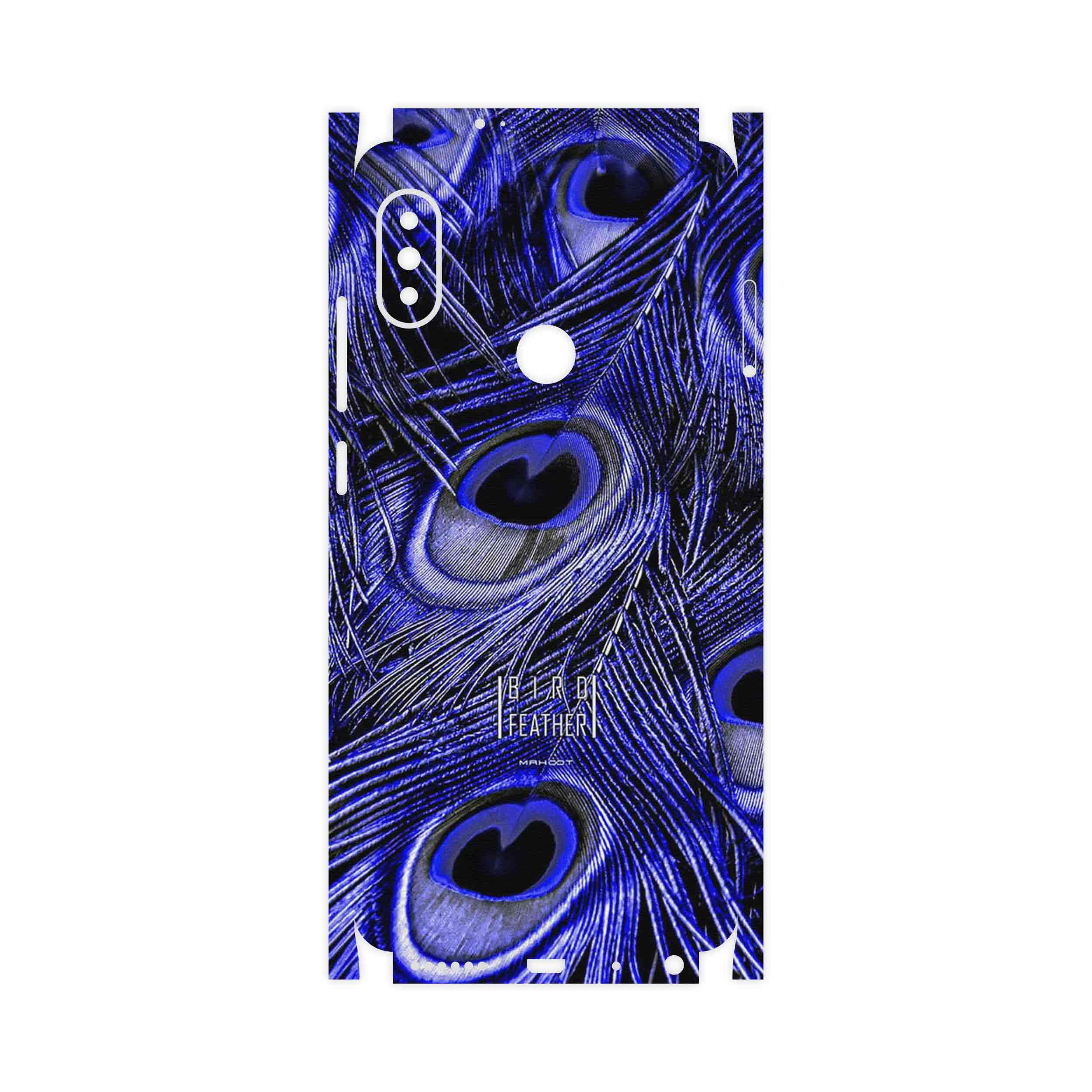 برچسب پوششی ماهوت مدل Purple Feather-FullSkin مناسب برای گوشی موبایل شیائومی Redmi Note 5 Pro