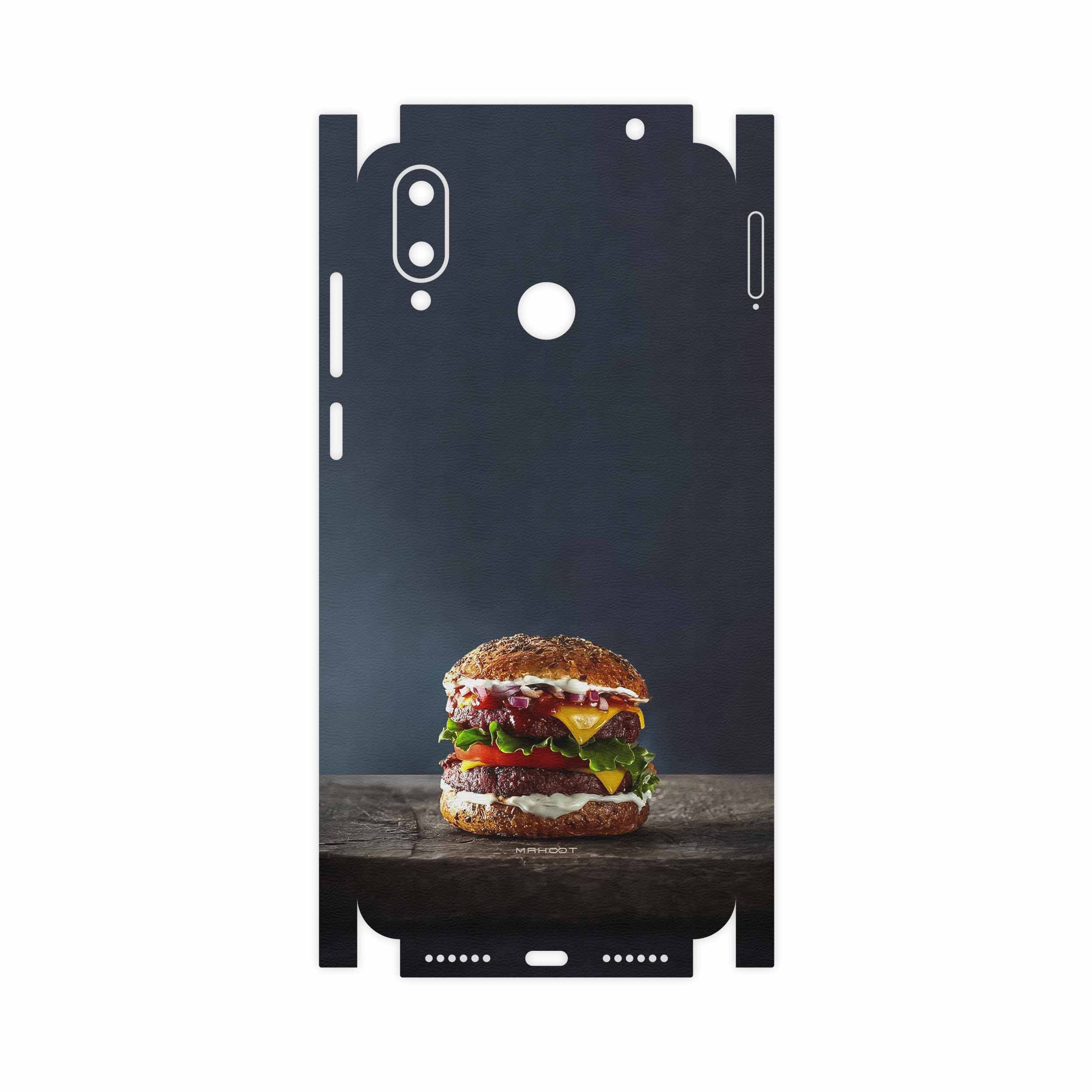 برچسب پوششی ماهوت مدل Hamburger-FullSkin مناسب برای گوشی موبایل جی پلاس Q10