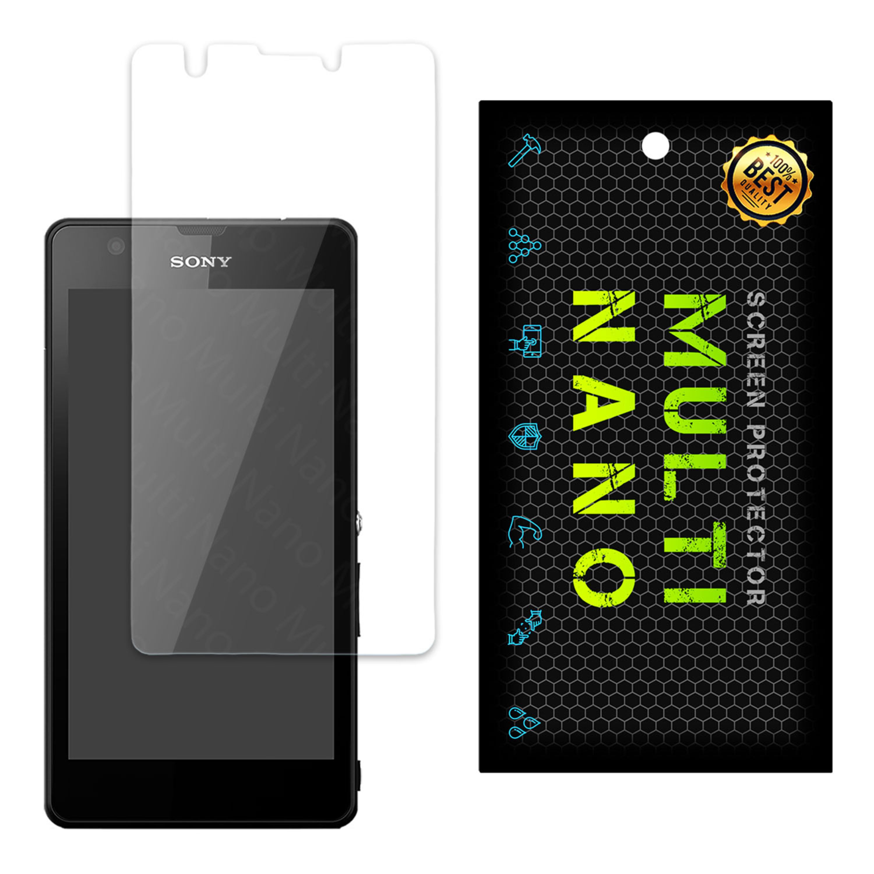 محافظ صفحه نمایش مولتی نانو مدل Pro مناسب برای گوشی موبایل سونی Xperia ZR