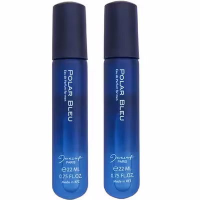 عطر جیبی مردانه ژک ساف مدل POLAR BLEU حجم 22 میلی لیتر بسته 2 عددی