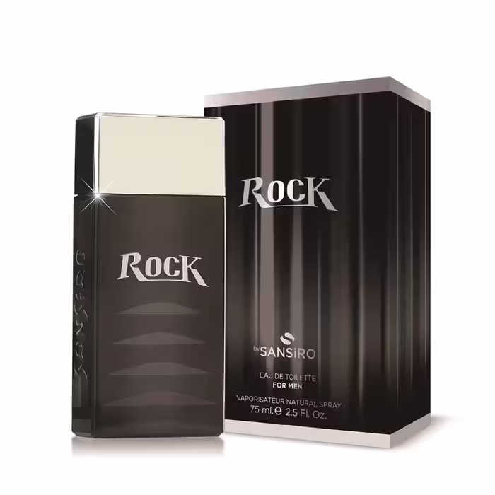 ادکلن راک مشکی سن سیرو مردانه اصل مدل {Rock Sansiro} | 75ml