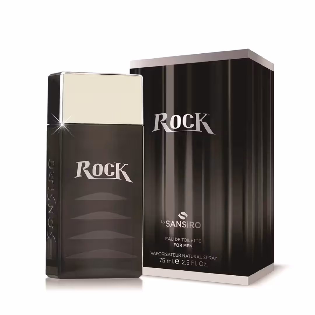 ادکلن راک مشکی سن سیرو مردانه اصل مدل {Rock Sansiro} | 75ml