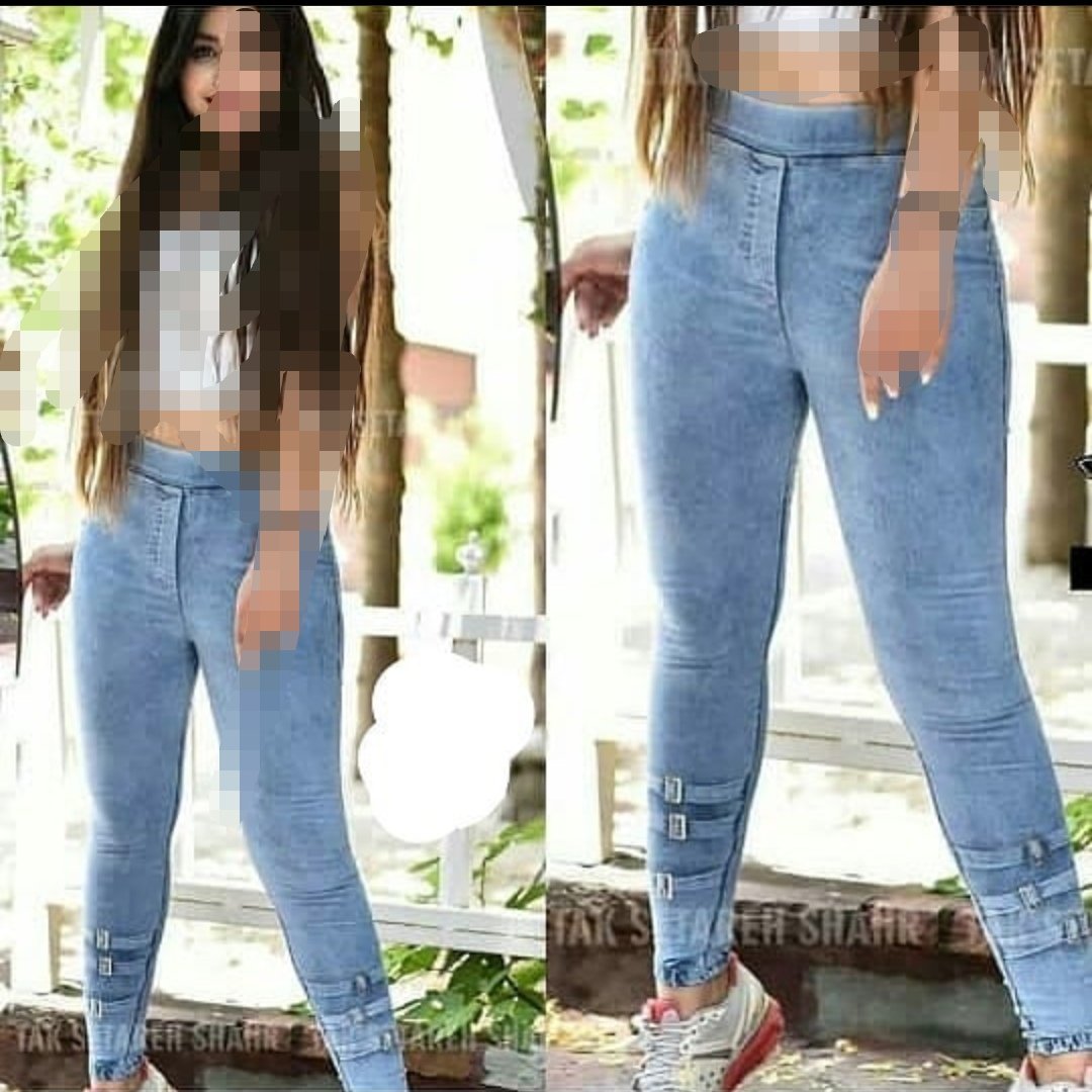 شلوار اسلش زنانه و دخترانه سگک دار کمرکش