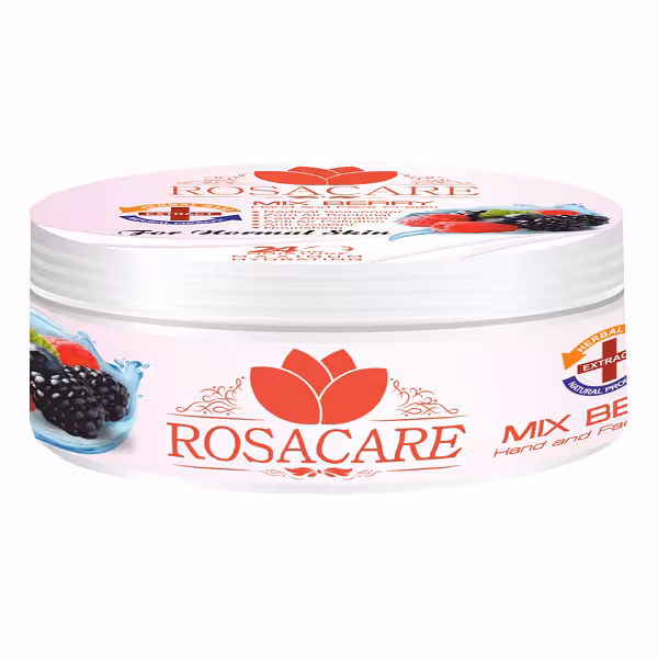 کرم مرطوب کننده رزاکر مدل Mix Berry حجم 200 میلی لیتر