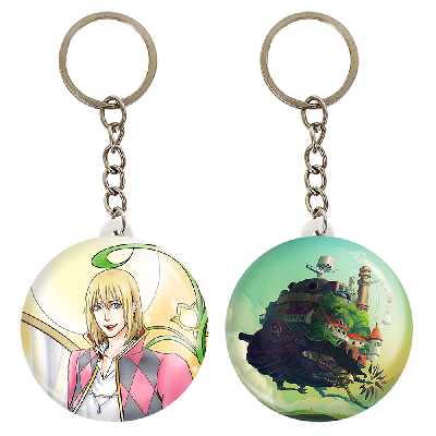 جاکلیدی خندالو مدل قلعه جادویی هاول و پندراگون انیمه قلعه متحرک هاول کد 1290412903 مجموعه 2 عددی