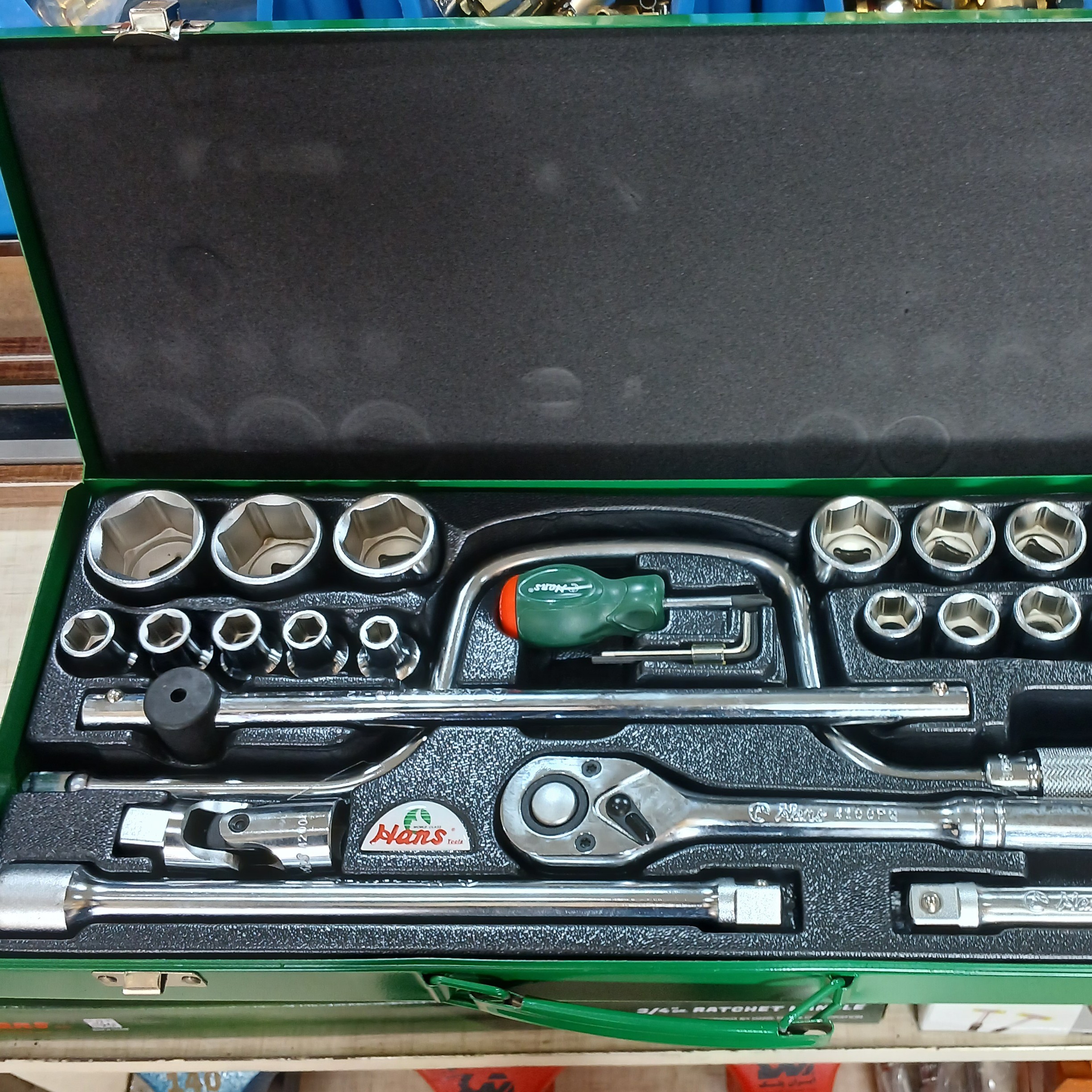 جعبه بکس 24پارچه هنس تایوان اصلی سری پلاس مدل4624-6MT