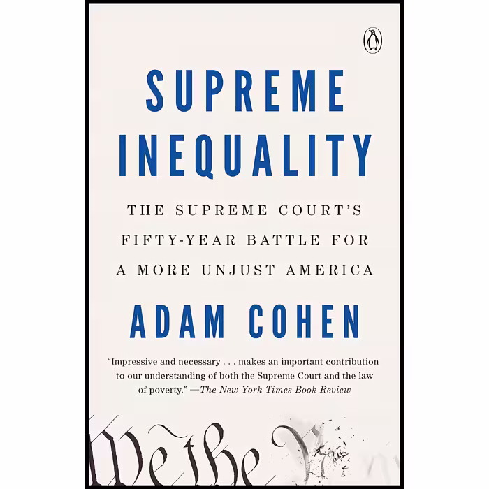 کتاب زبان اصلی Supreme Inequality اثر Adam Cohen انتشارات Penguin Books