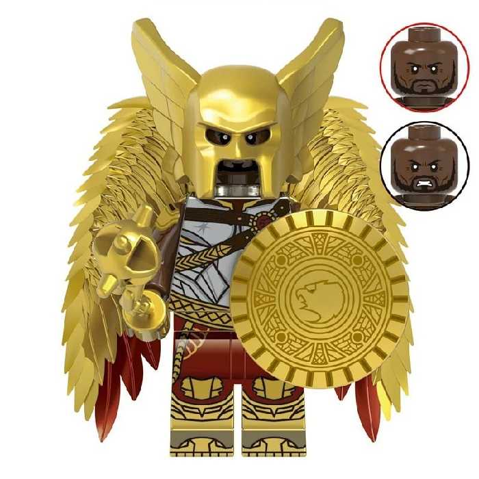 لگو هاکمن یا شاهین با بال های طلایی و سلاح مخصوص