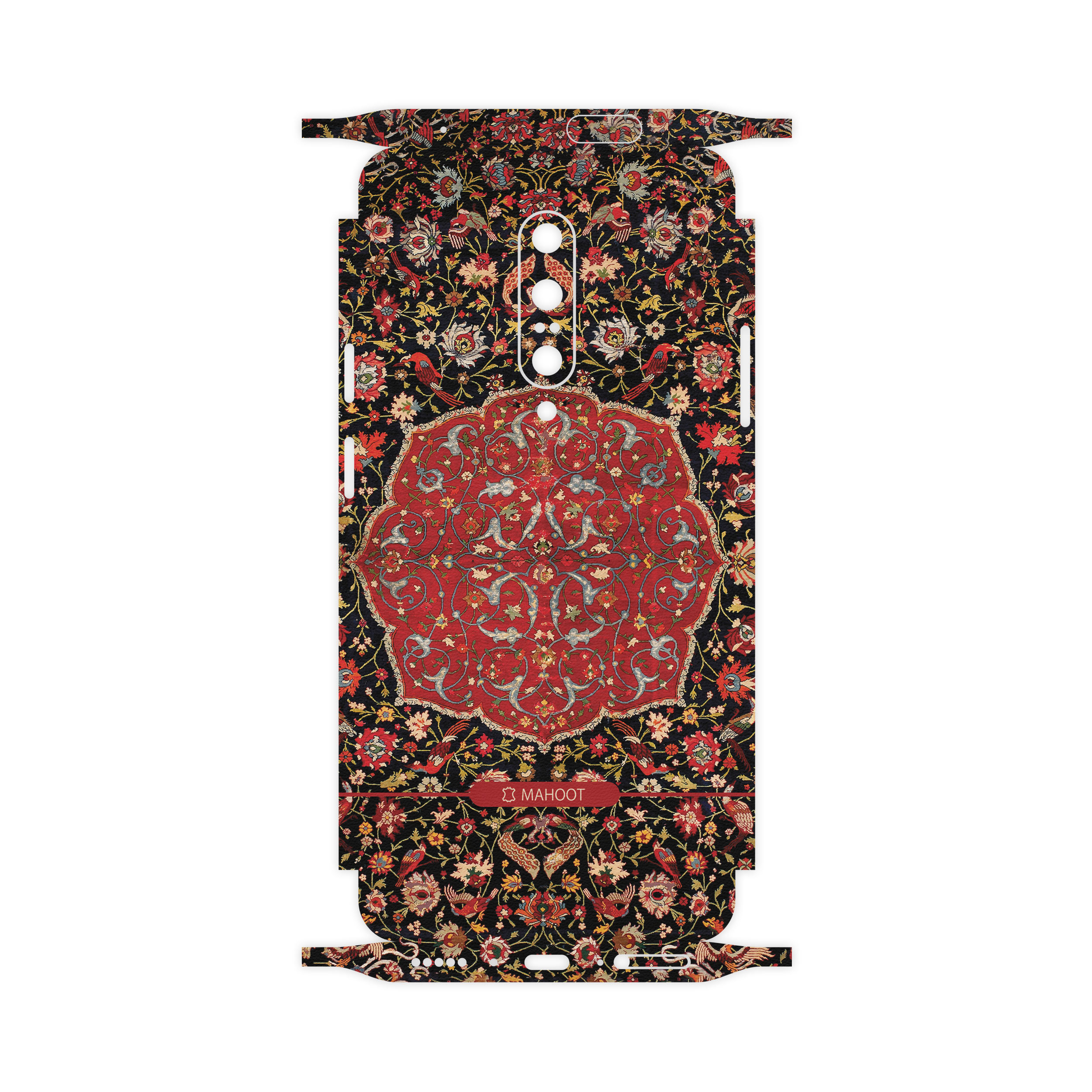 برچسب پوششی ماهوت مدل Persian-Carpet-Red-FullSkin مناسب برای گوشی موبایل وان پلاس 7 Pro
