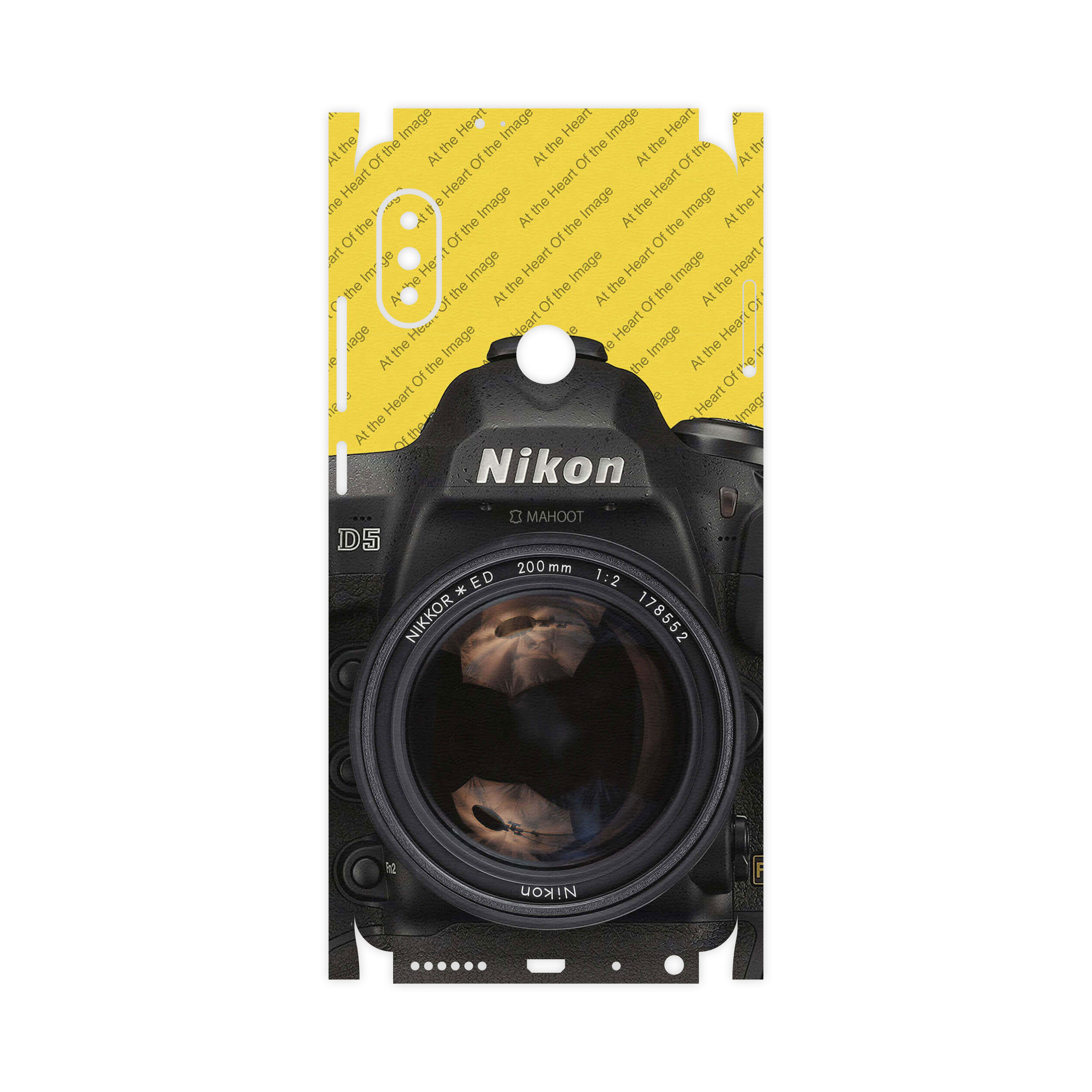 برچسب پوششی ماهوت مدل Nkn-FullSkin مناسب برای گوشی موبایل شیائومی Redmi Note 5 Pro