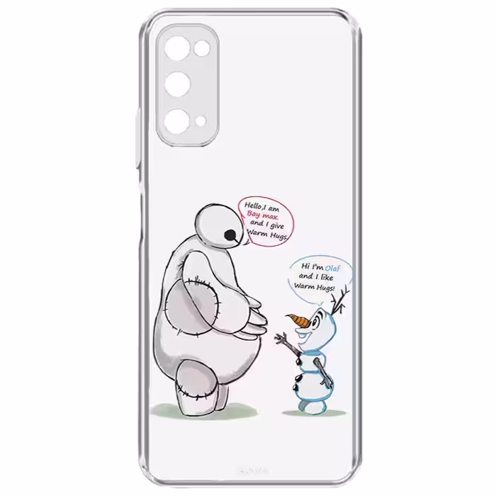 کاور مدل Olaf &amp; Big Hero مناسب برای گوشی موبایل سامسونگ Galaxy S20 FE