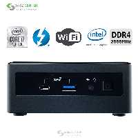 کامپیوتر کوچک اینتل NUC10i7FNH 4GB 1TB 120GB M2