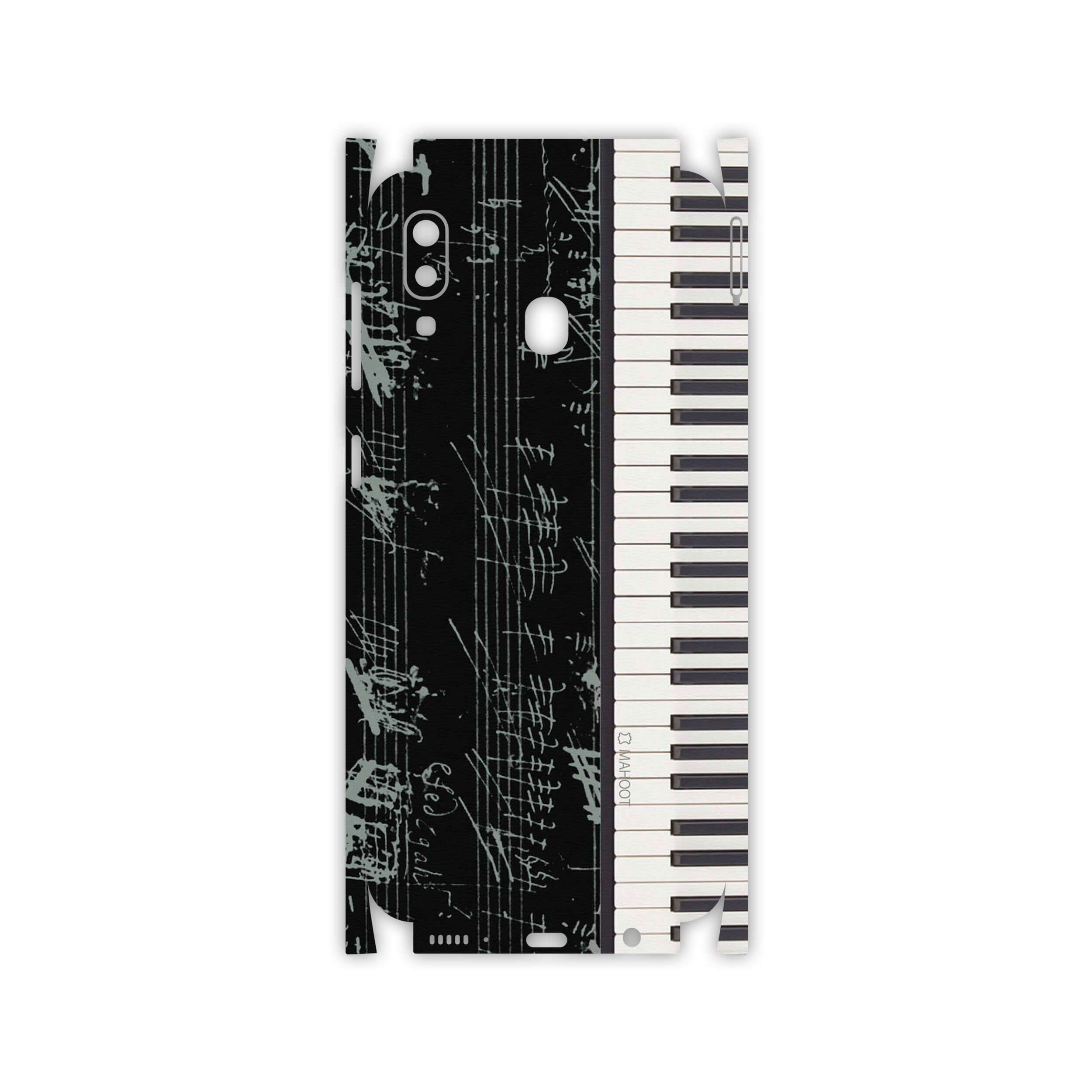 برچسب پوششی ماهوت مدل Piano-Instrument-FullSkin مناسب برای گوشی موبایل سامسونگ Galaxy A20s