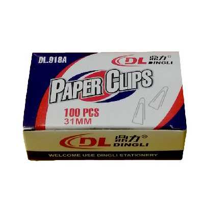 گیره کاغذ دی ال کد 20 بسته 100 عددی