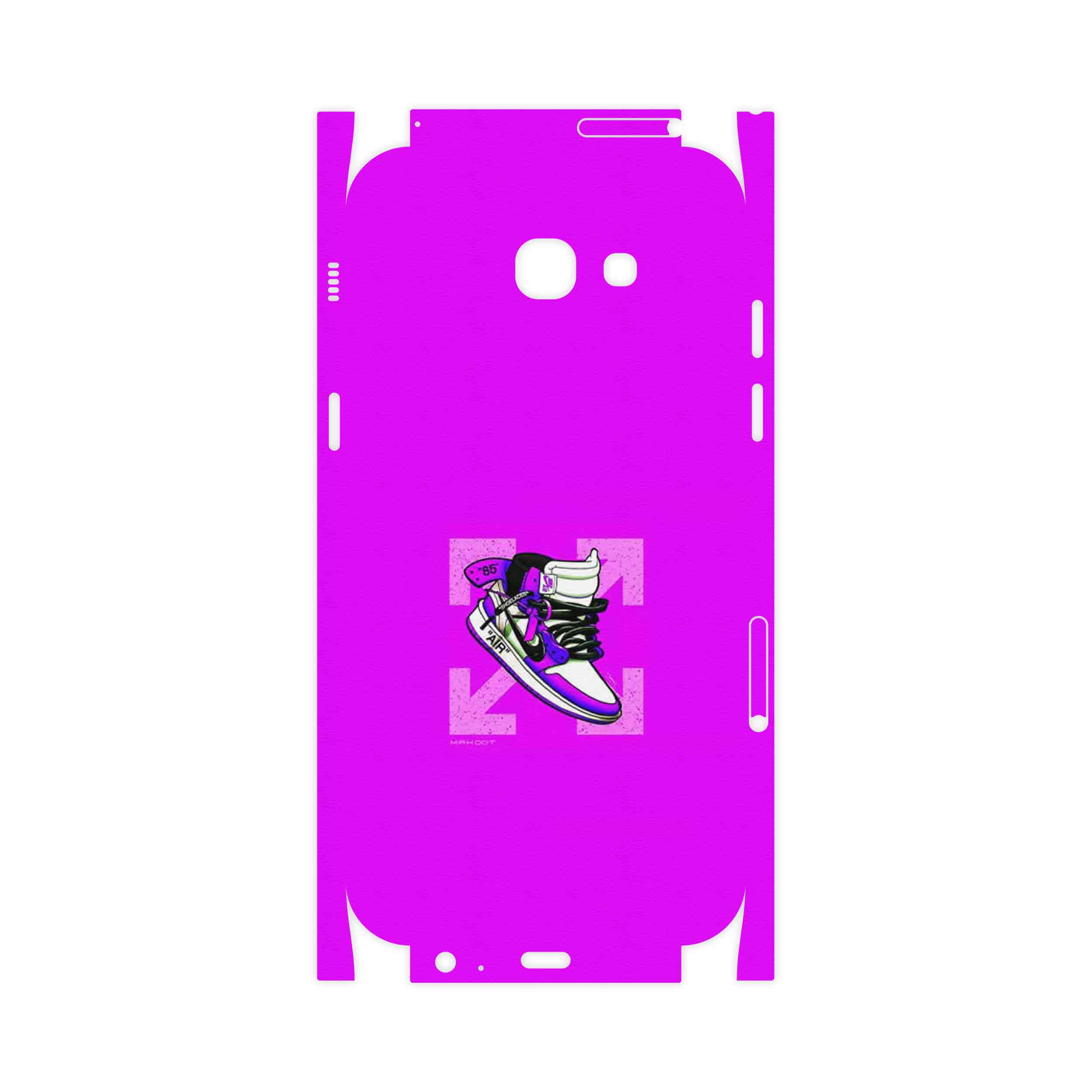 برچسب پوششی ماهوت مدل Nike Air Sneaker Digital Art-FullSkin مناسب برای گوشی موبایل سامسونگ Galaxy A5 2017
