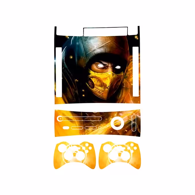 اسکین(برچسب)Xbox 360 آرکید -طرح mortal kombat-مدل آرکید-کد22-سفارشی