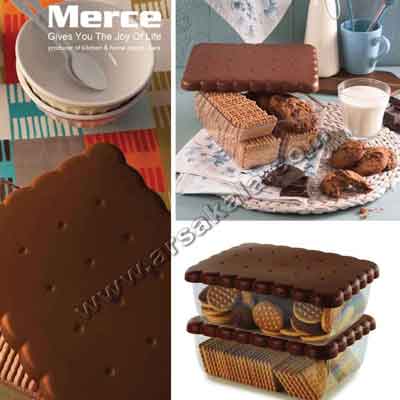 ظرف طرح بیسکوییت MERCE