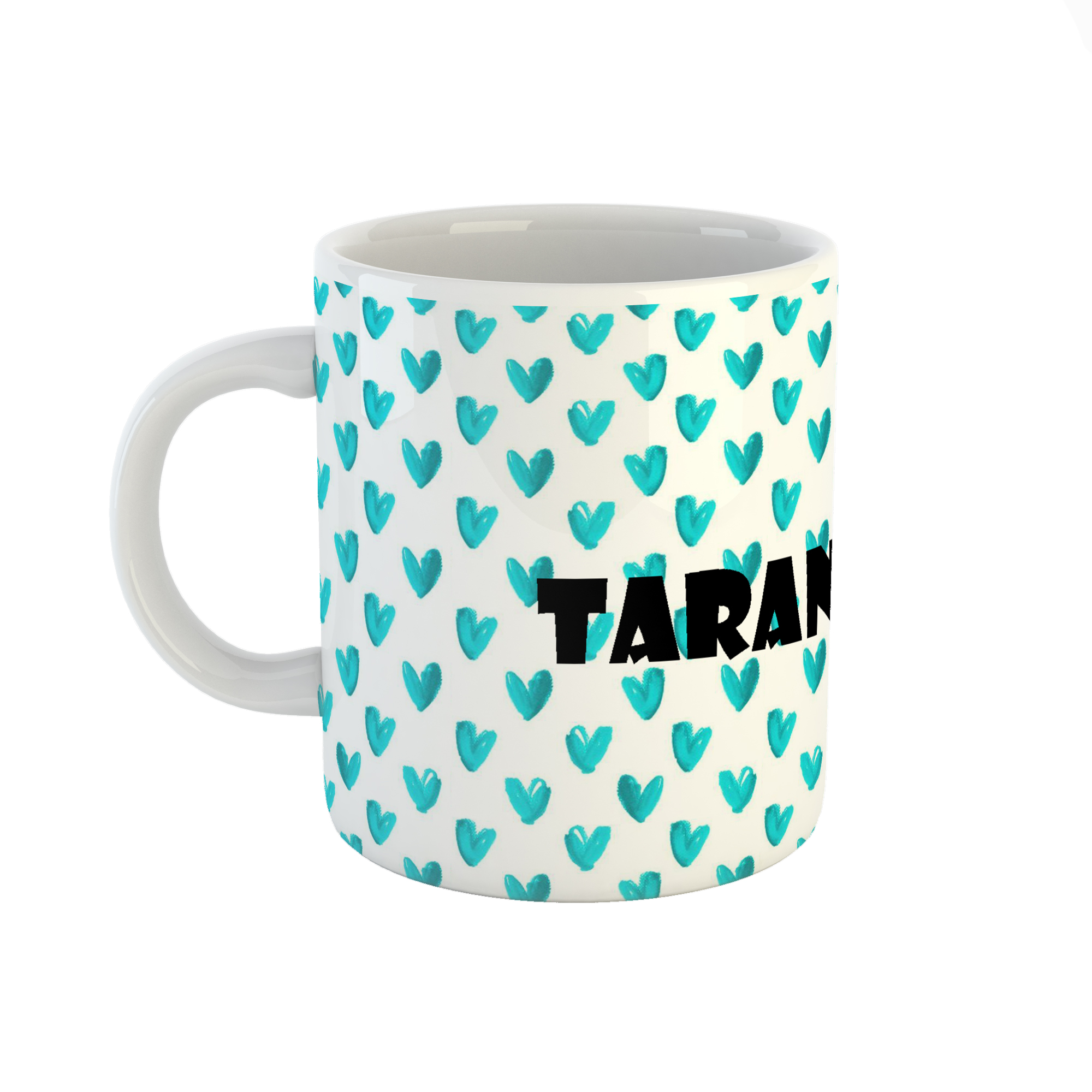 ماگ طرح اسم ترانه مدل قلب کد 783