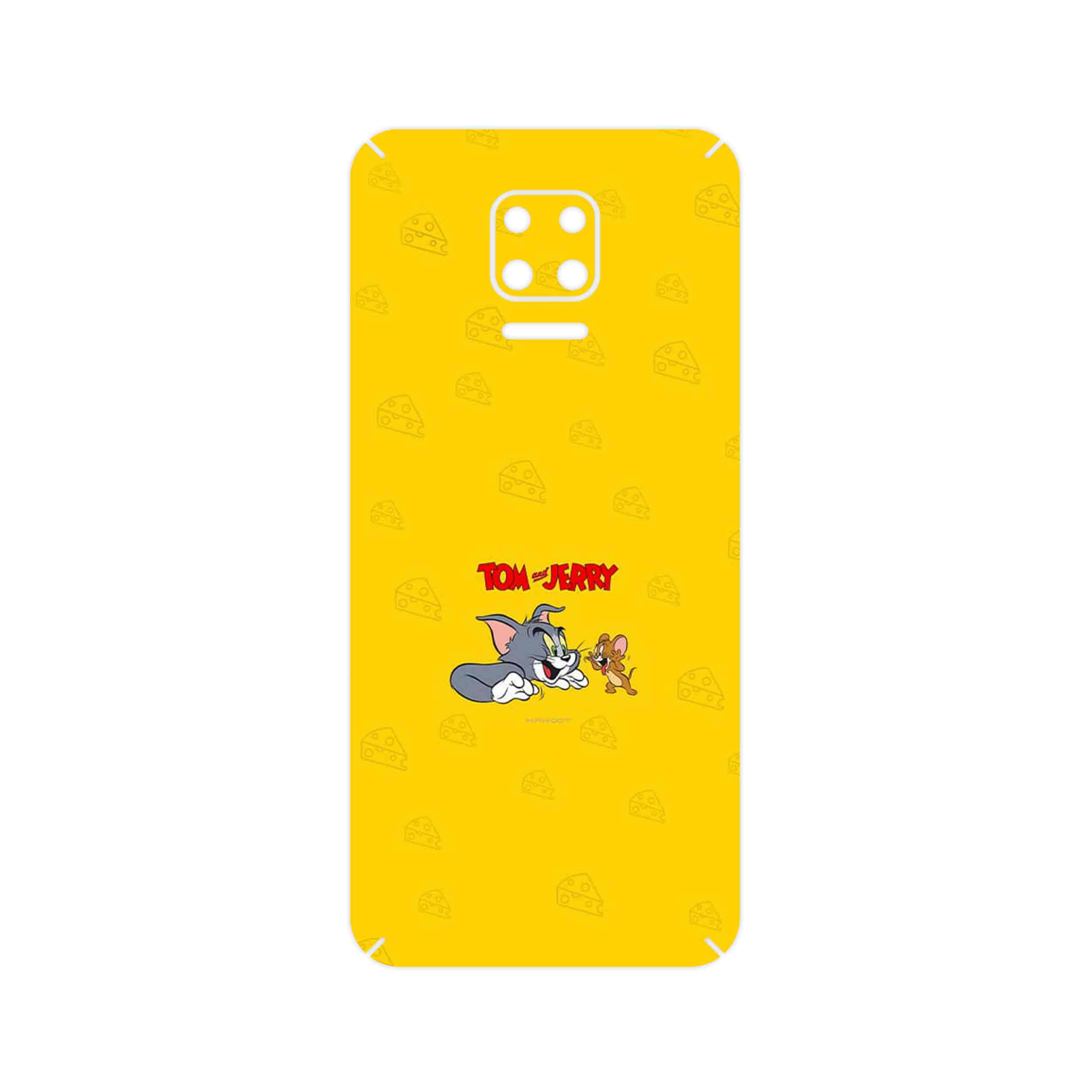 برچسب پوششی ماهوت مدل Tom and Jerry مناسب برای گوشی موبایل شیائومی Redmi Note 9S