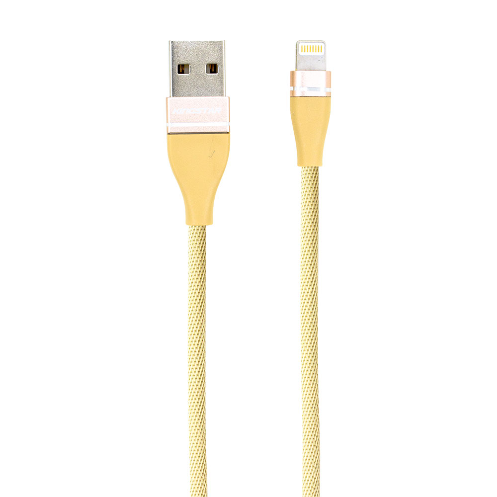 کابل تبدیل USB به لایتنینگ کینگ استار مدل k33 i طول 1 متر